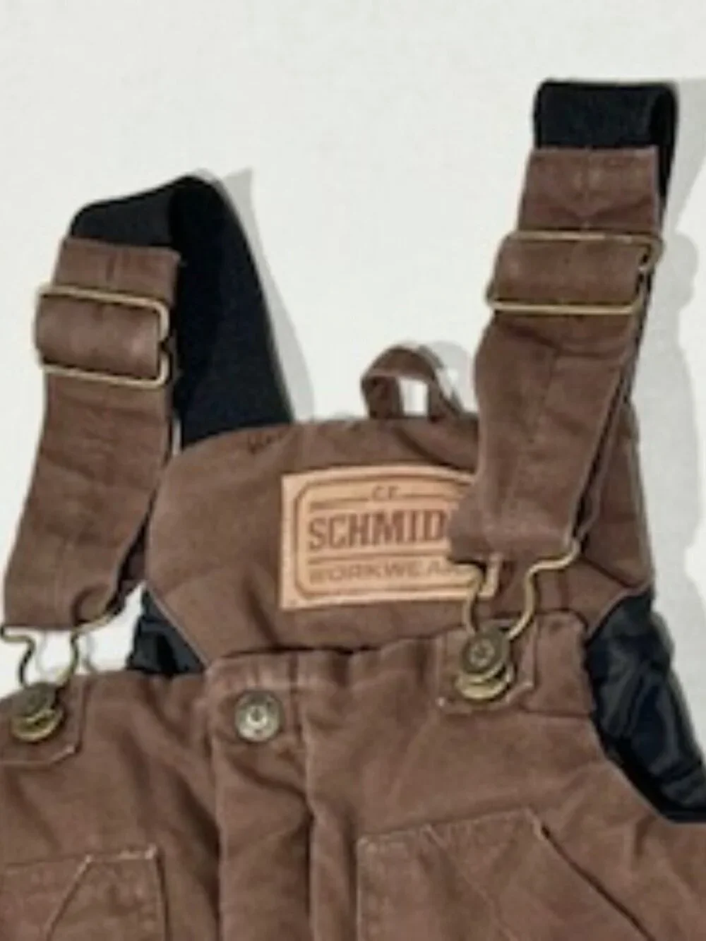 Schmidt Workwear Youth Heavy Duty Overalls Pockets Zip Lined Small Regular (6-8)